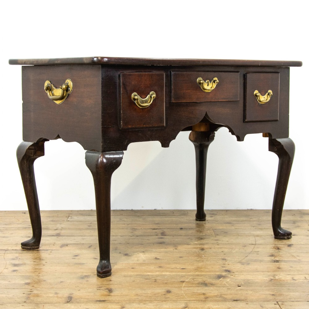 Antique Georgian Mahogany Lowboy Side Table