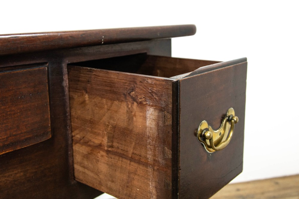 Antique Georgian Mahogany Lowboy Side Table View IV