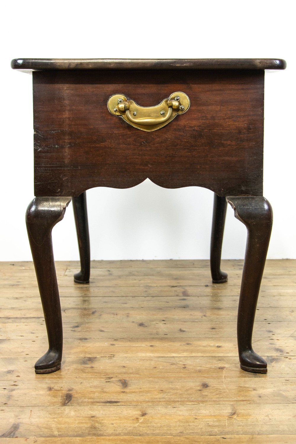 Antique Georgian Mahogany Lowboy Side Table View VI