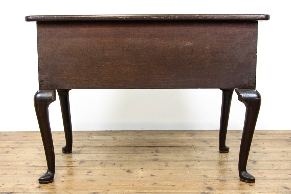 Antique Georgian Mahogany Lowboy Side Table View VIII
