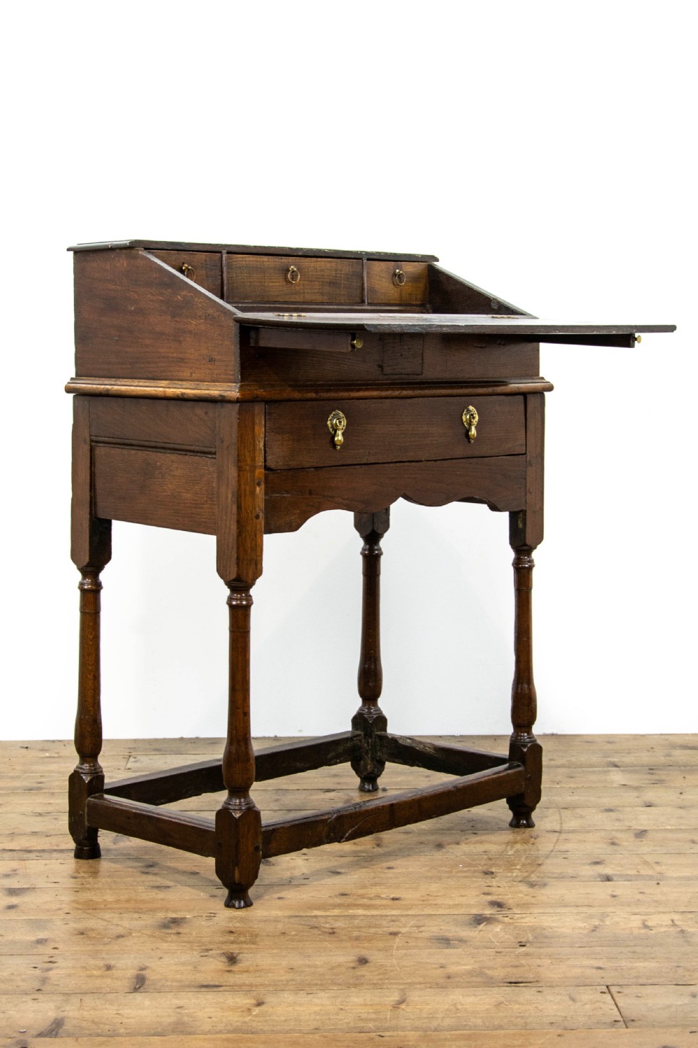 18th Century Oak Clerks Bureau  View II