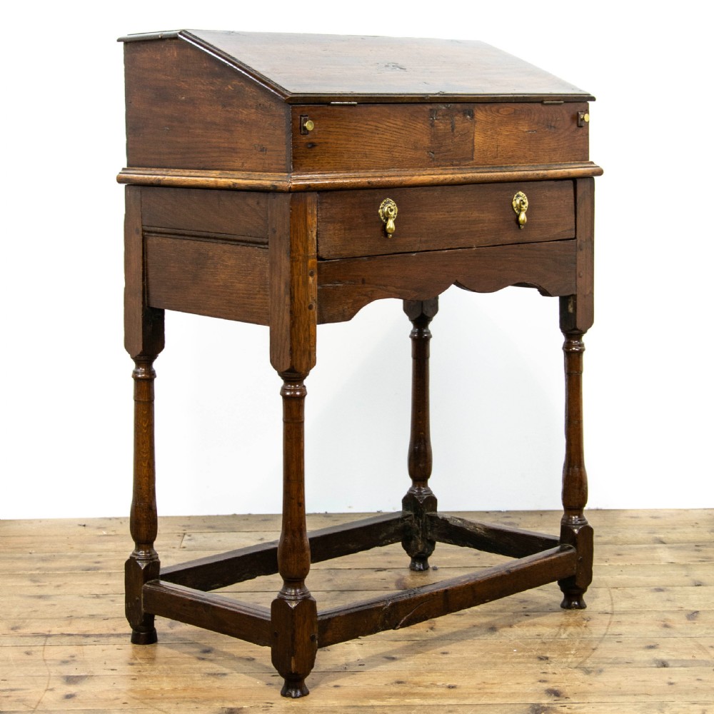 18th Century Oak Clerks Bureau  View IV