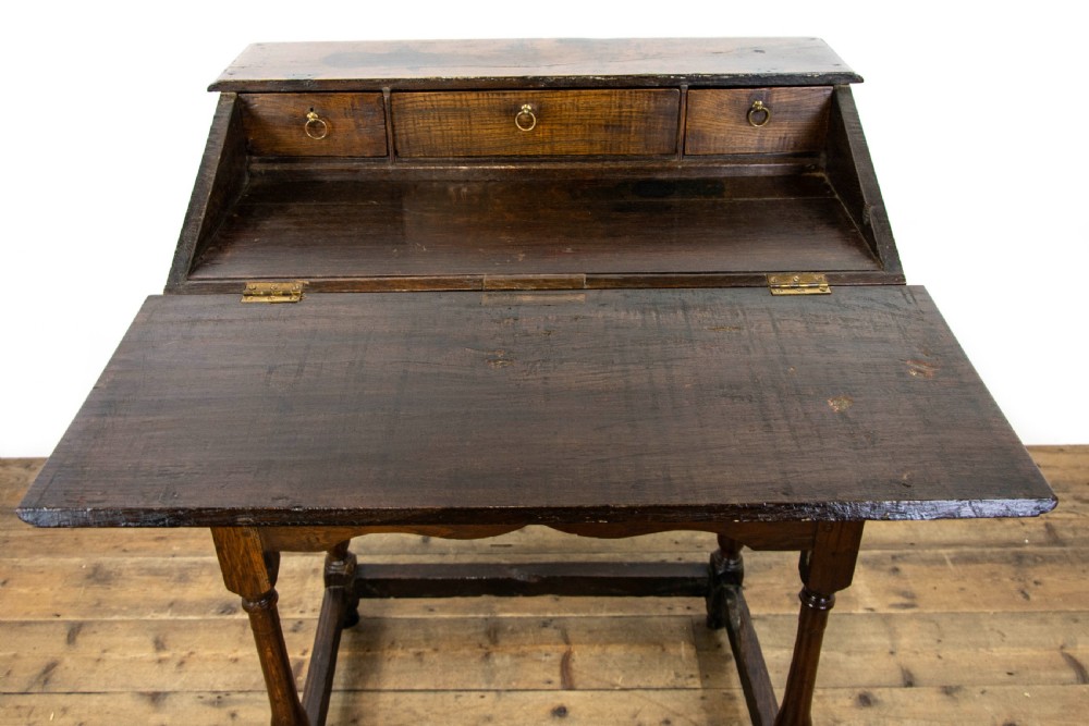 18th Century Oak Clerks Bureau  View V