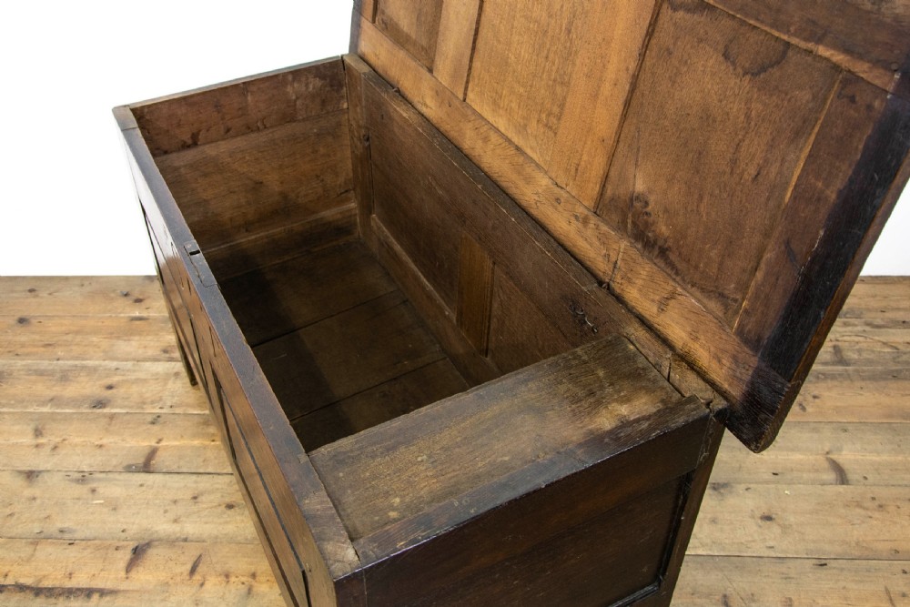 18th Century Oak Coffer View X