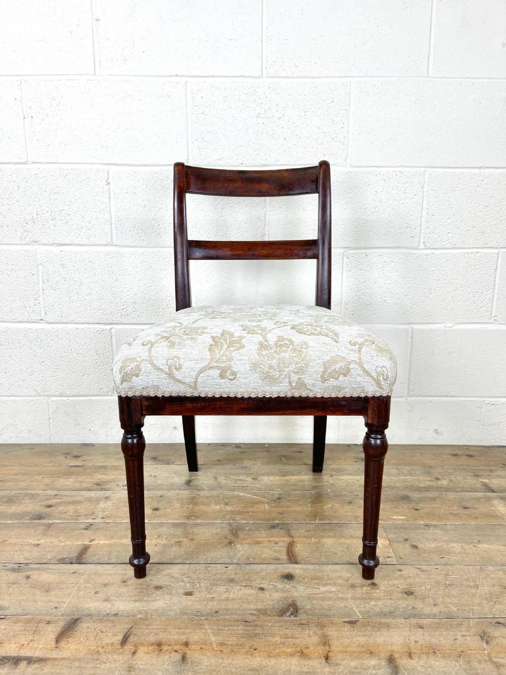 Set of Four Antique 19th Century Mahogany Dining Chairs View IV