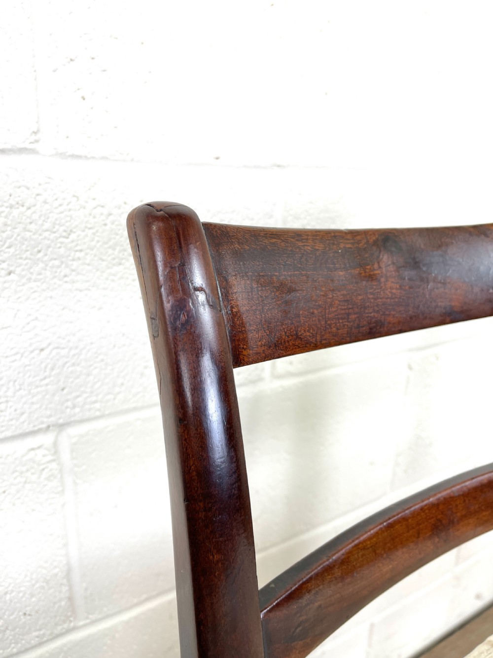 Set of Four Antique 19th Century Mahogany Dining Chairs View VIII