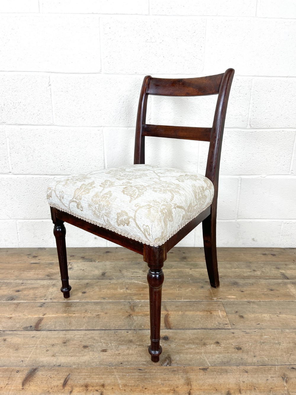 Set of Four Antique 19th Century Mahogany Dining Chairs View IX