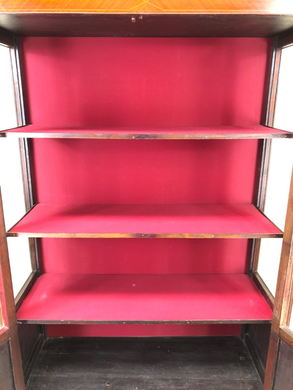Antique Edwardian Mahogany Drinks Cabinet View III