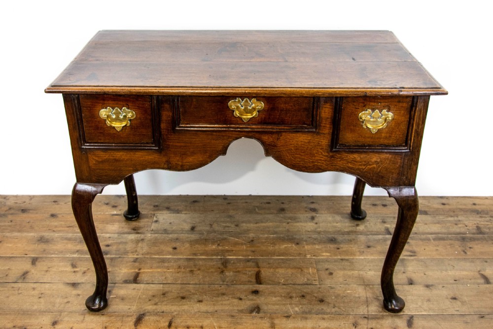 Antique 18th Century Oak Lowboy Table  View II