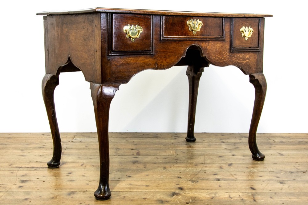 Antique 18th Century Oak Lowboy Table  View V
