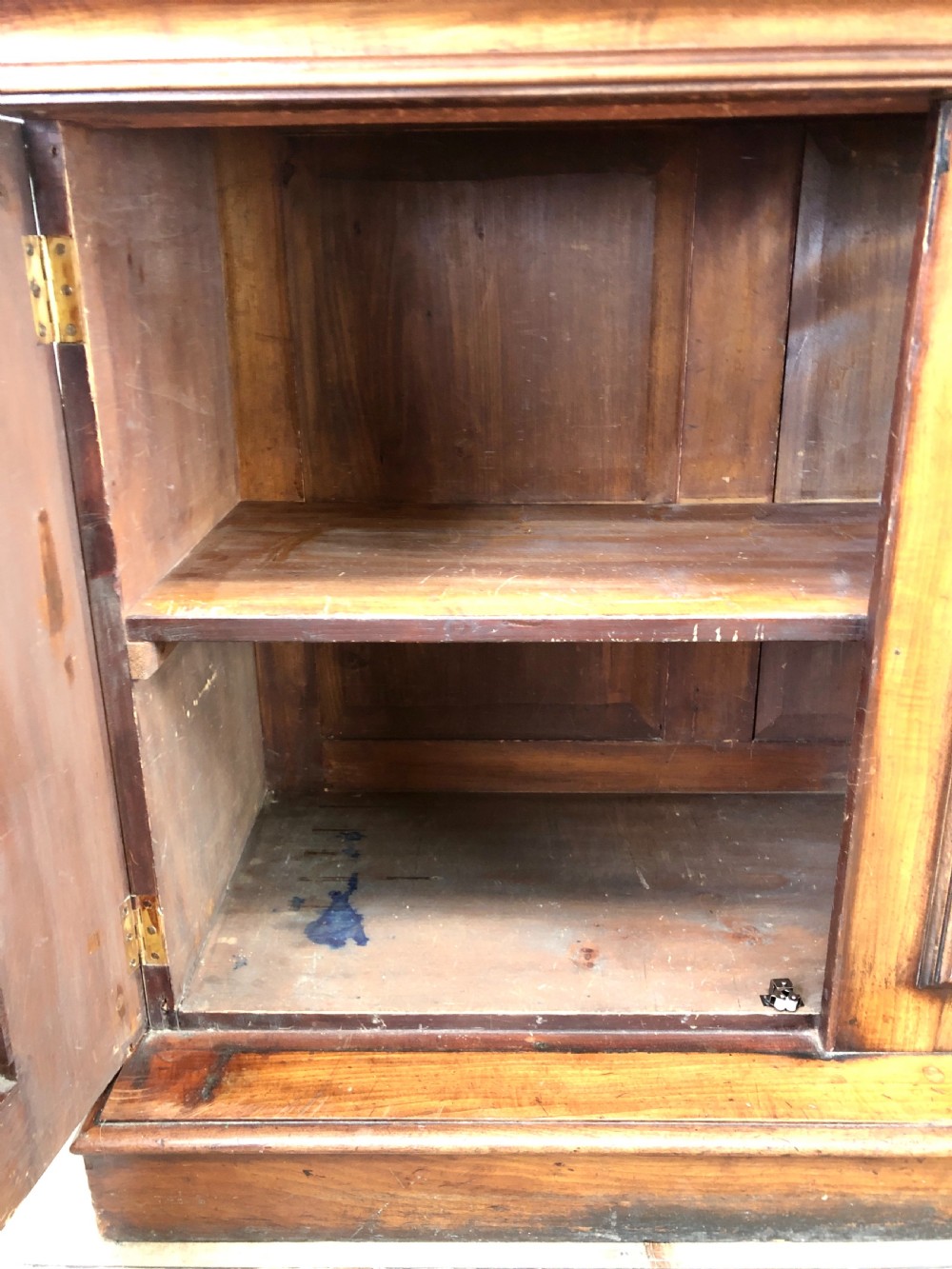 Antique Victorian Mahogany Glazed Bookcase View VII