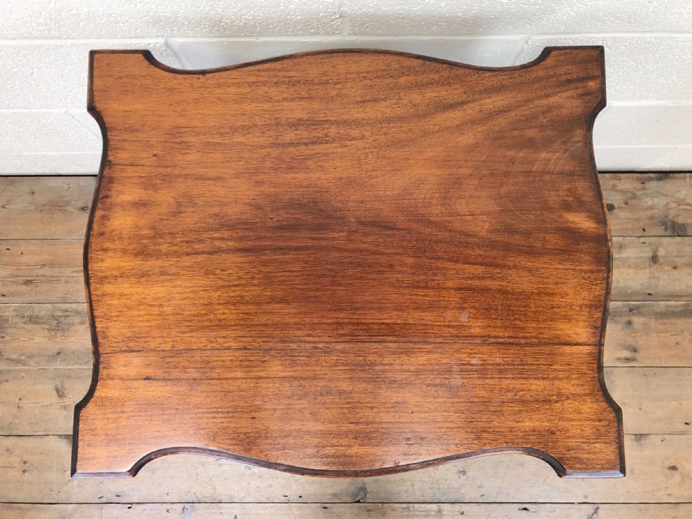 Antique 20th Century Carved Oak Occasional Table View II