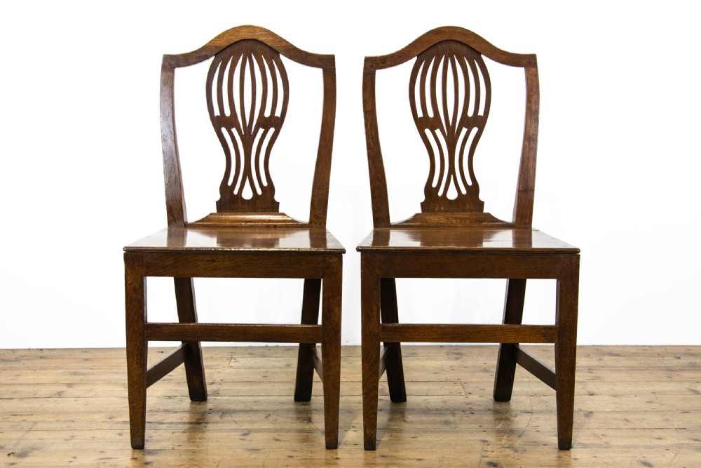 Pair of Antique Welsh Oak Chairs  View II
