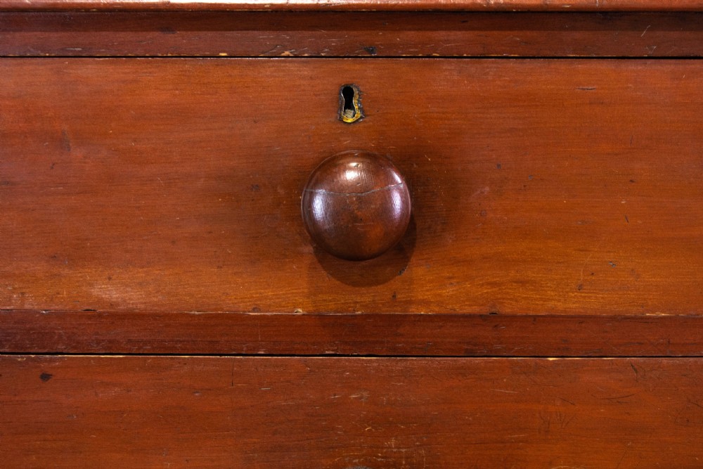 Victorian Stained Pine Chest of Drawers  View III
