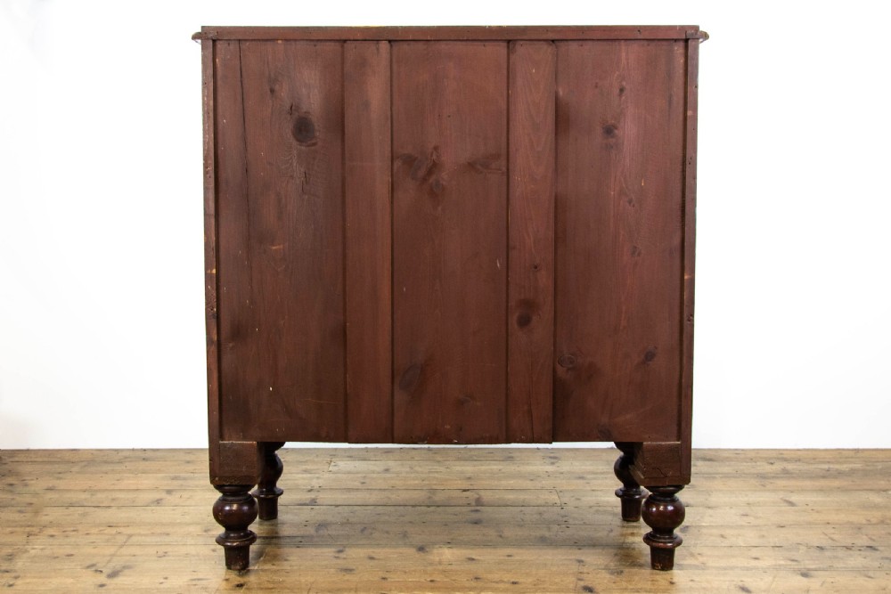 Victorian Stained Pine Chest of Drawers  View IX