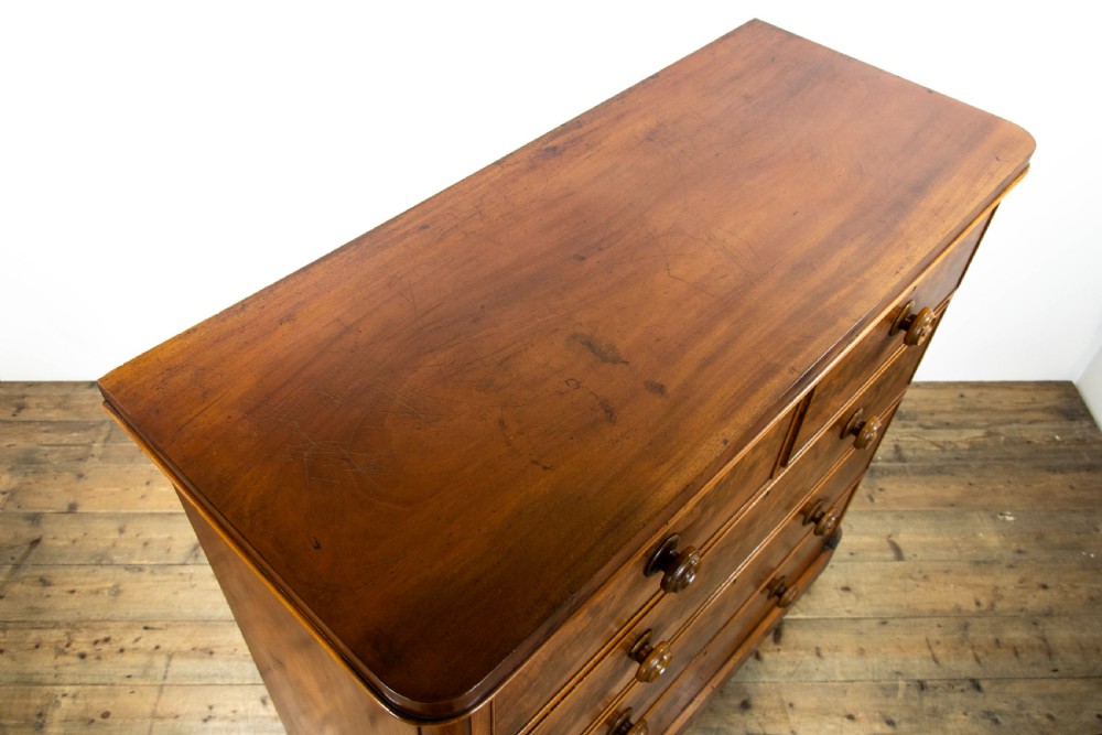 Large Victorian Mahogany Chest of Drawers  View III