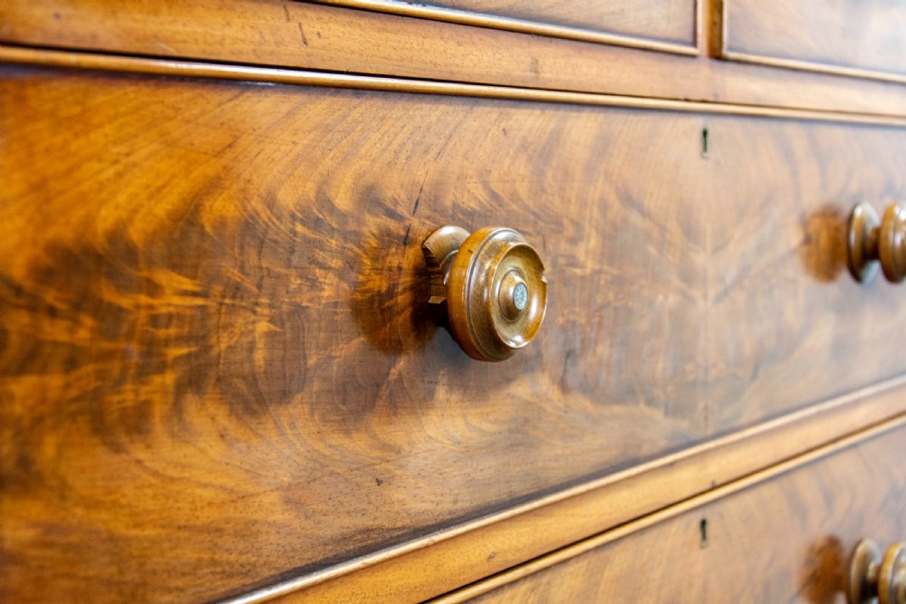 Large Victorian Mahogany Chest of Drawers  View IV