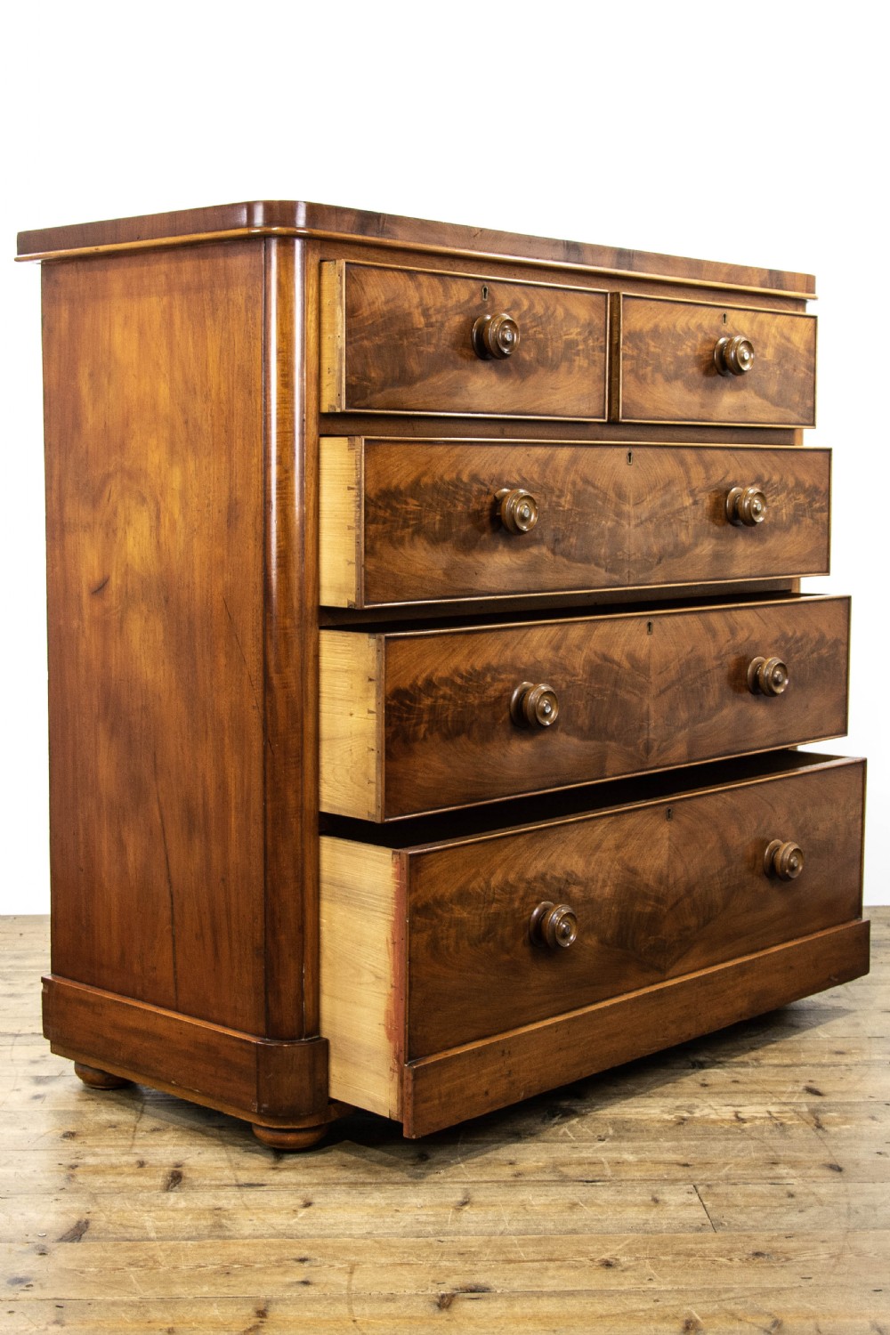 Large Victorian Mahogany Chest of Drawers  View V