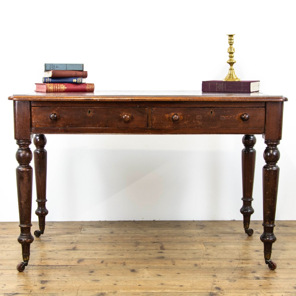 Victorian Mahogany Library Table 