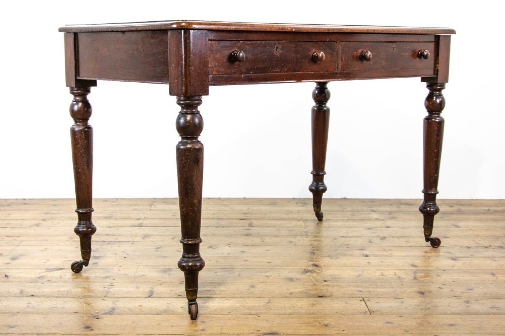 Victorian Mahogany Library Table  View VI