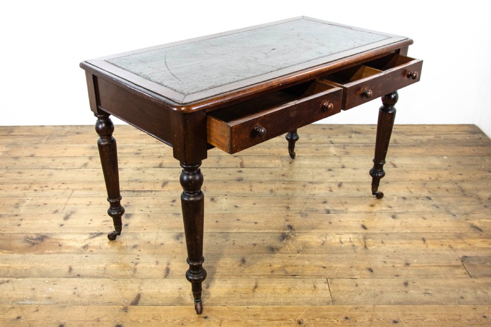 Victorian Mahogany Library Table  View VIII