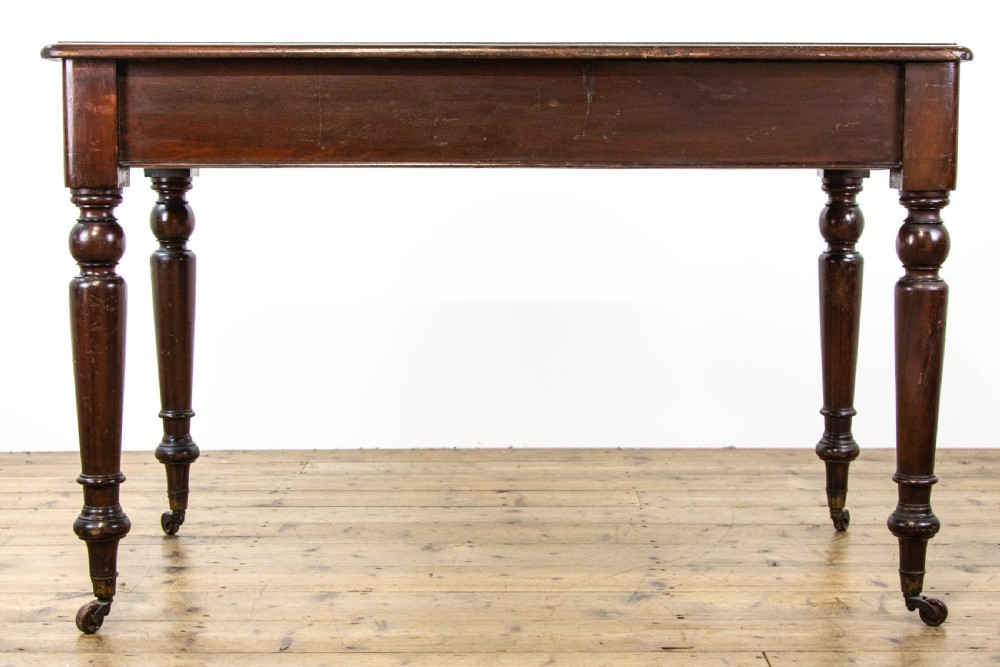 Victorian Mahogany Library Table  View XIII