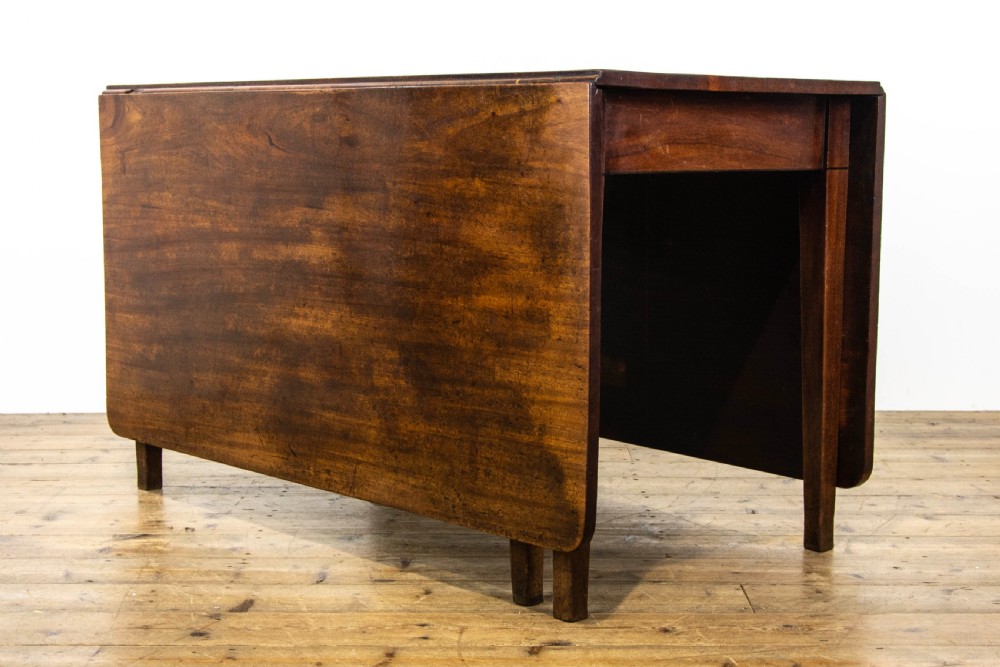 Georgian Mahogany Drop Leaf Dining Table View II