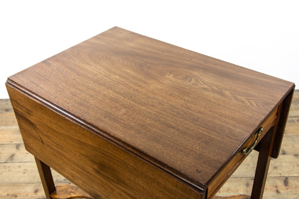 Georgian Mahogany Pembroke Table  View V