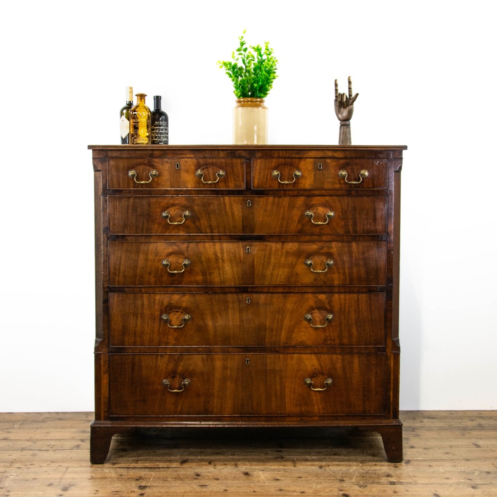 Large Georgian Mahogany Chest of Drawers
