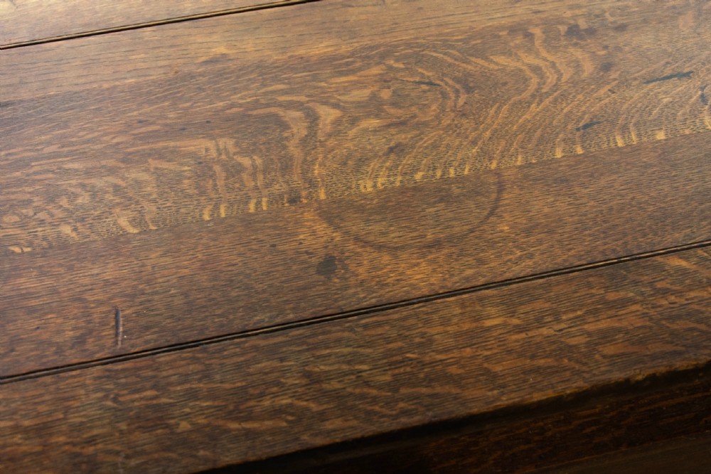 Antique Oak Monk’s Bench  View IX
