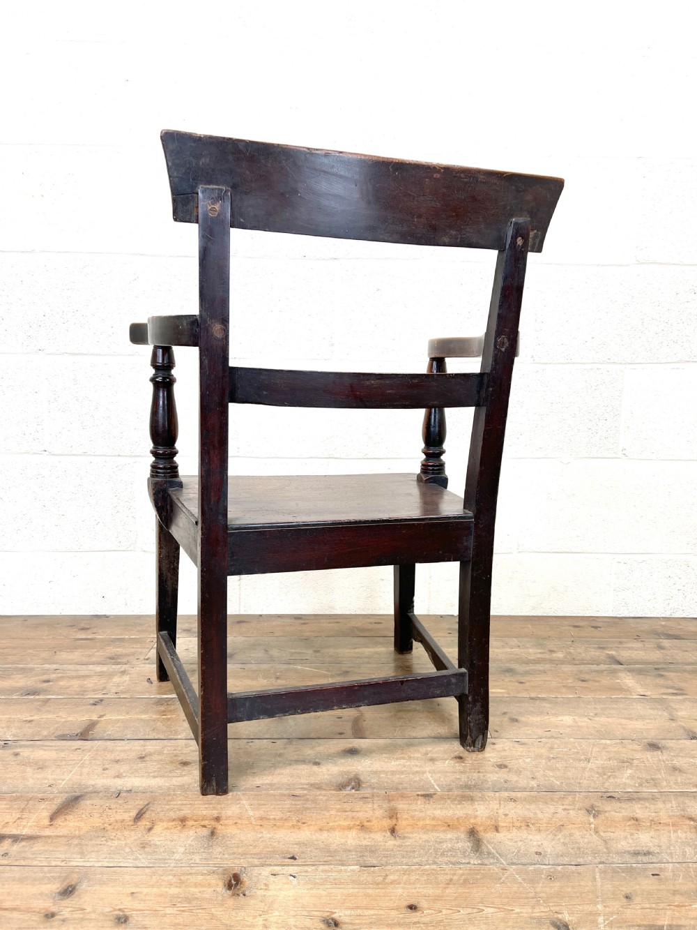 Antique Mahogany Armchair View VI