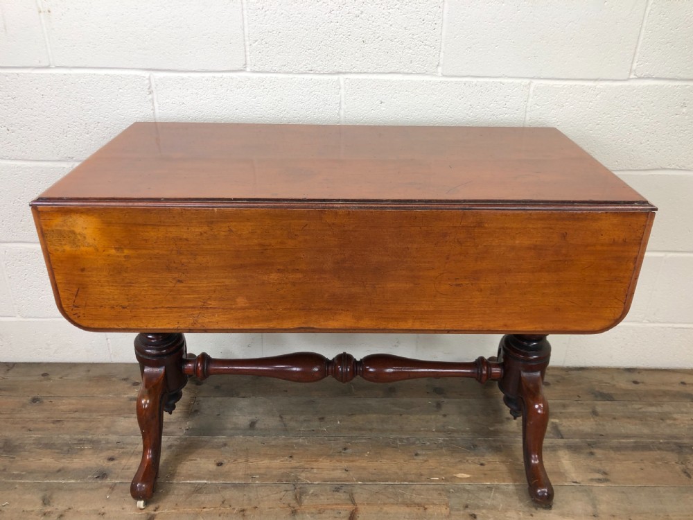 Antique Victorian Mahogany Pembroke Table View X