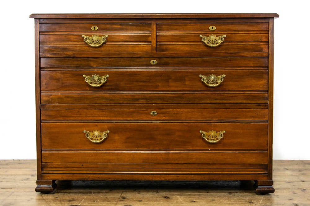Antique Walnut Chest of Drawers View II