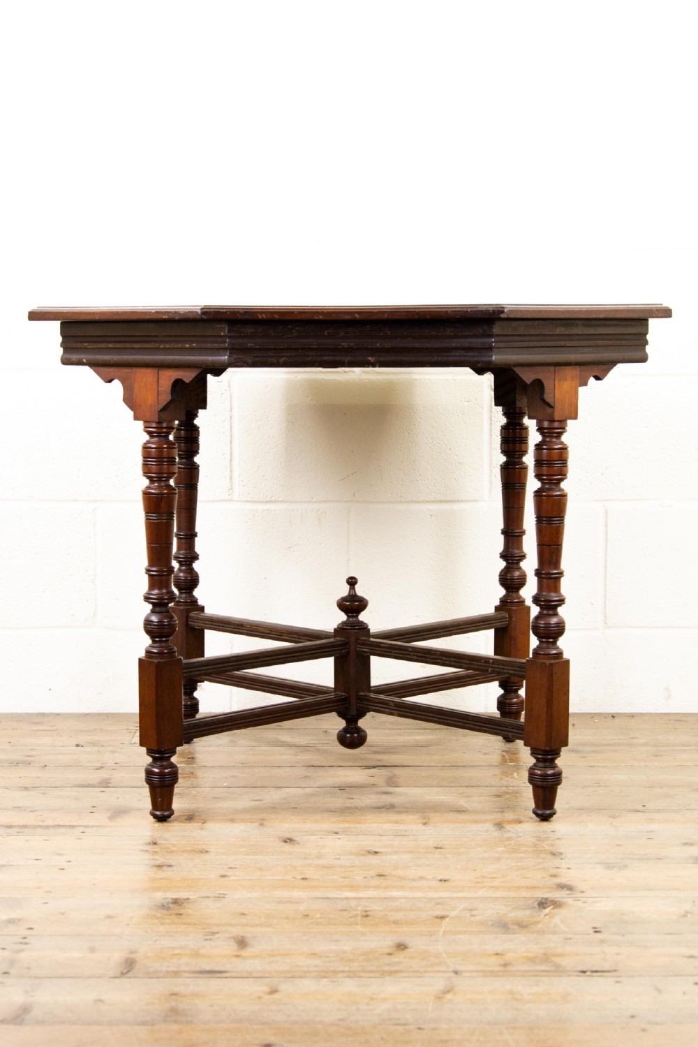 Antique Mahogany Octagonal Centre Table View VI