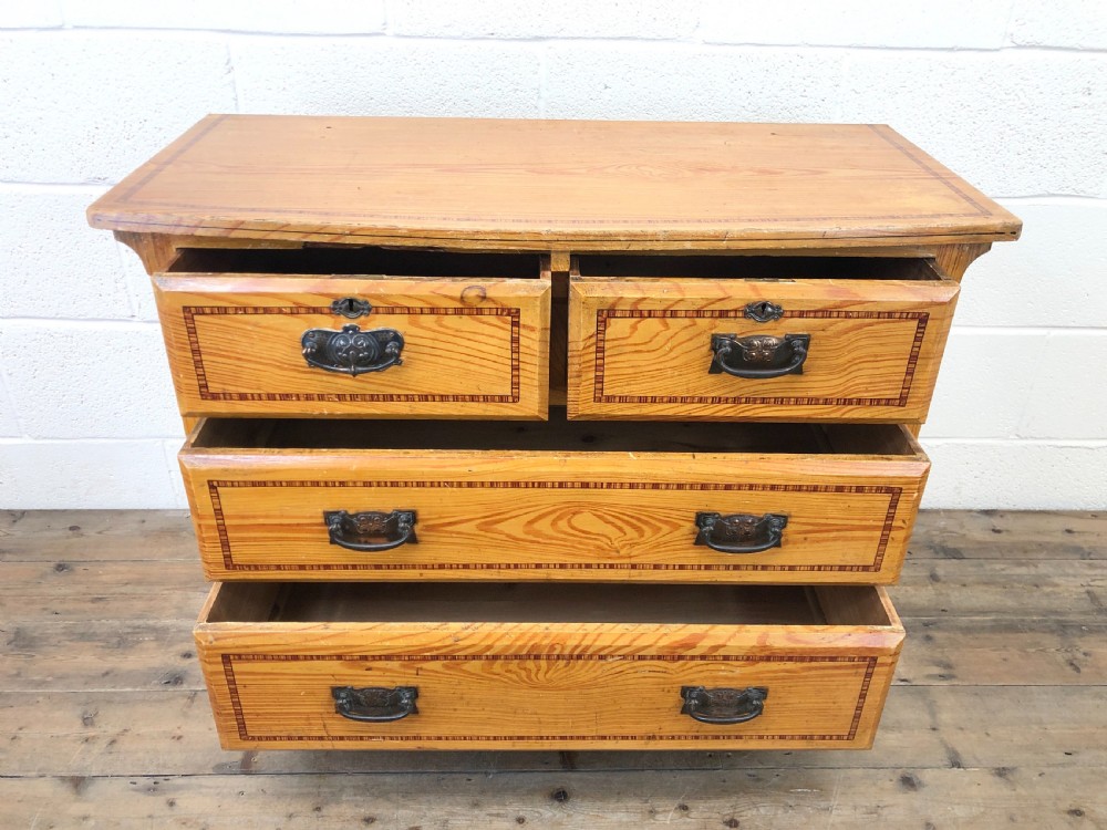Antique Pine Chest of Drawers View III