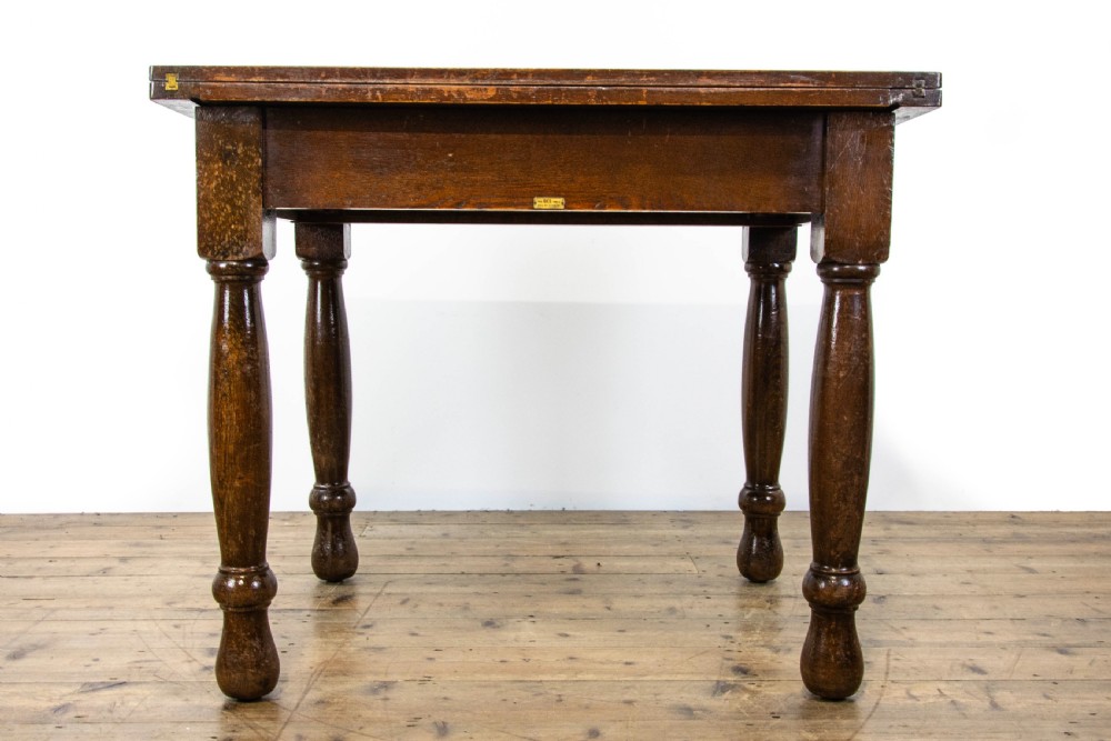 Antique Oak Extendable Table - The Bee Table View III