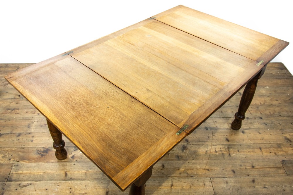 Antique Oak Extendable Table - The Bee Table View XI