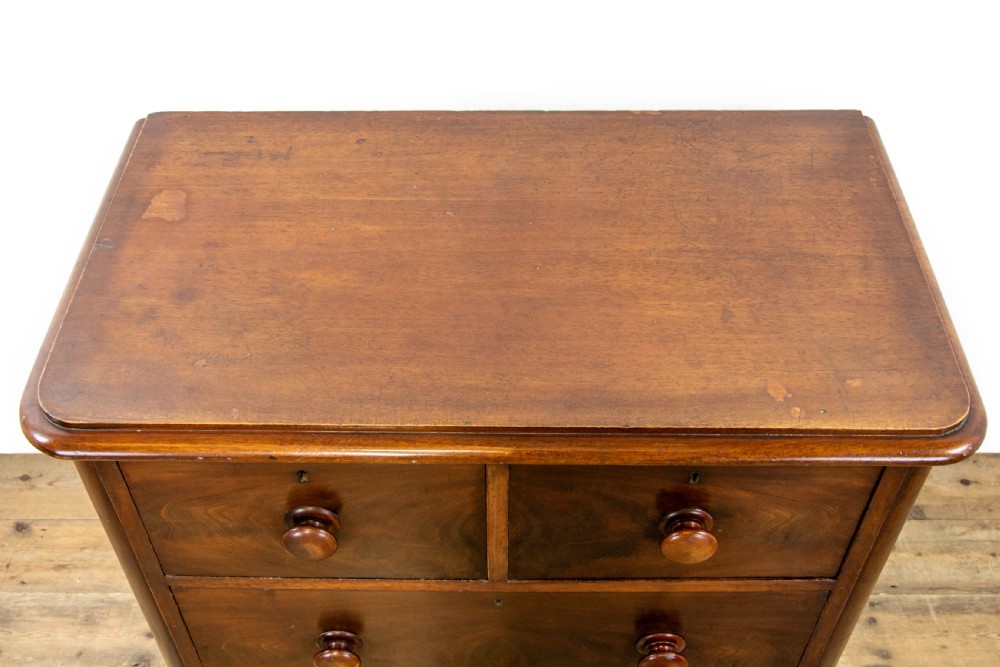 Small Victorian Mahogany Chest of Drawers View II