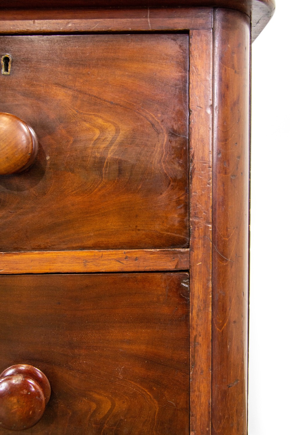 Small Victorian Mahogany Chest of Drawers View III