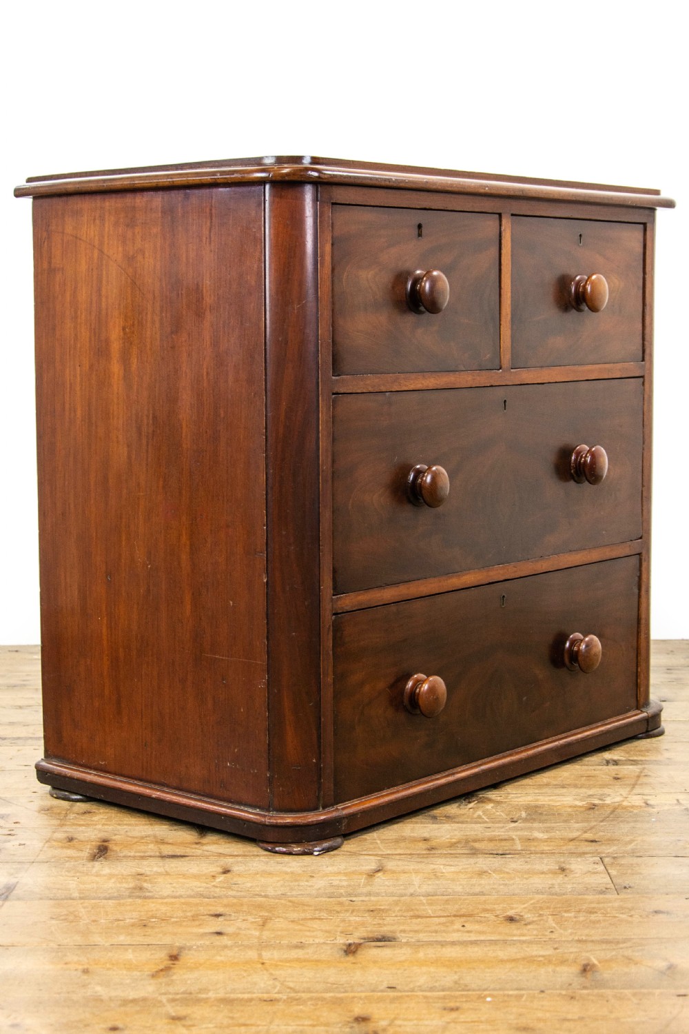 Small Victorian Mahogany Chest of Drawers View IV