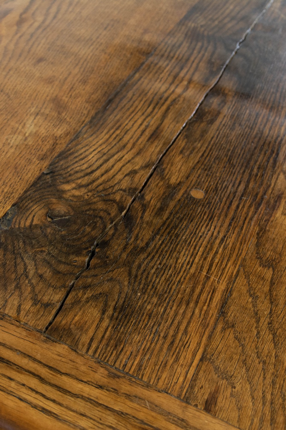 Large Antique Oak Refectory Table View VII