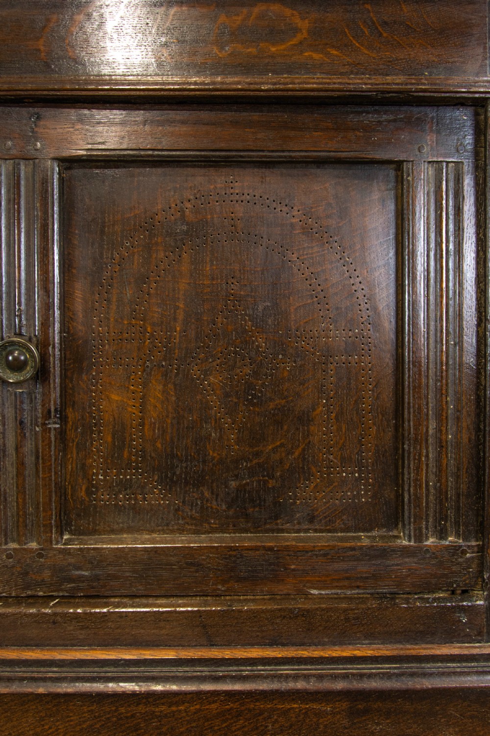 17th Century Antique Oak Food Cupboard View III