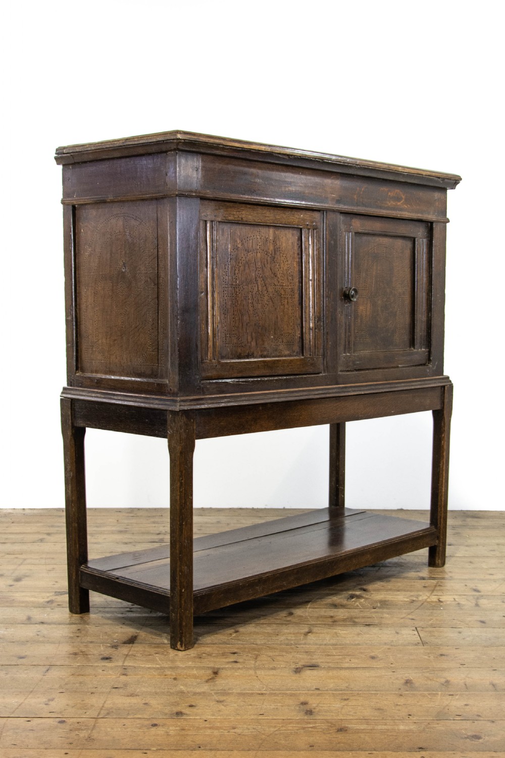 17th Century Antique Oak Food Cupboard View VII