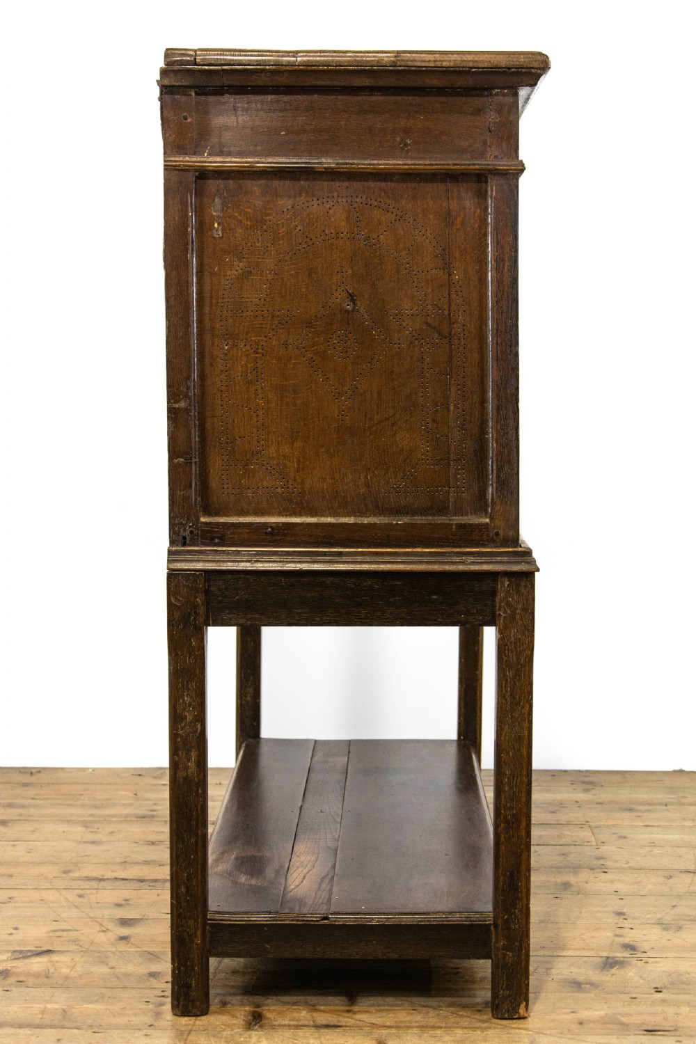 17th Century Antique Oak Food Cupboard View X
