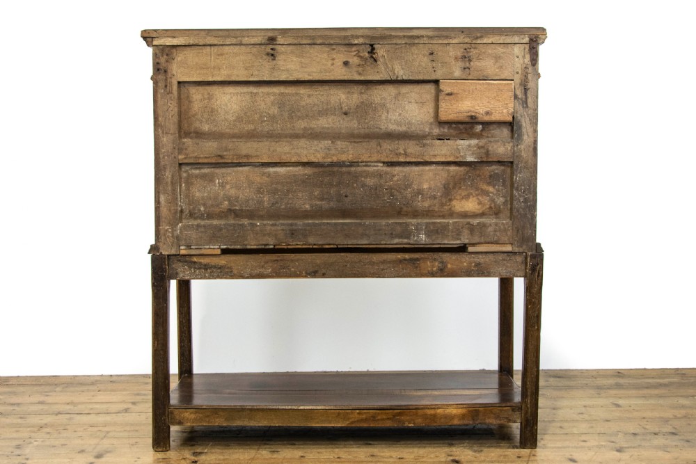 17th Century Antique Oak Food Cupboard View XI