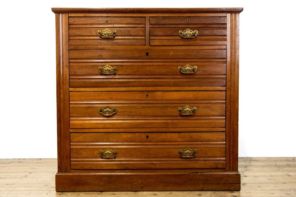 Antique Walnut Chest of Drawers View II
