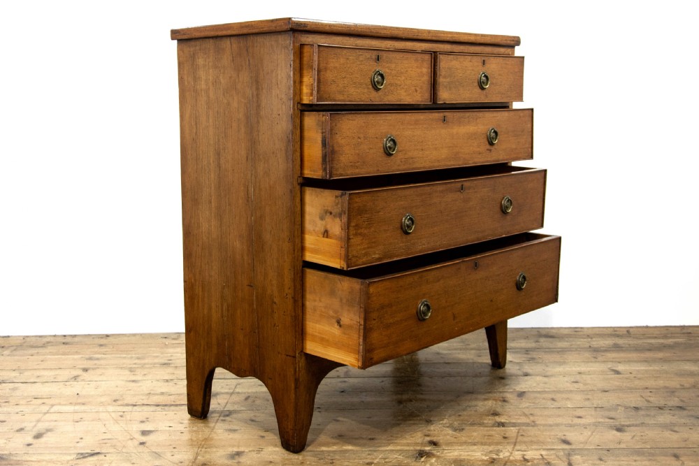 Antique Mahogany Chest of Drawers View VIII