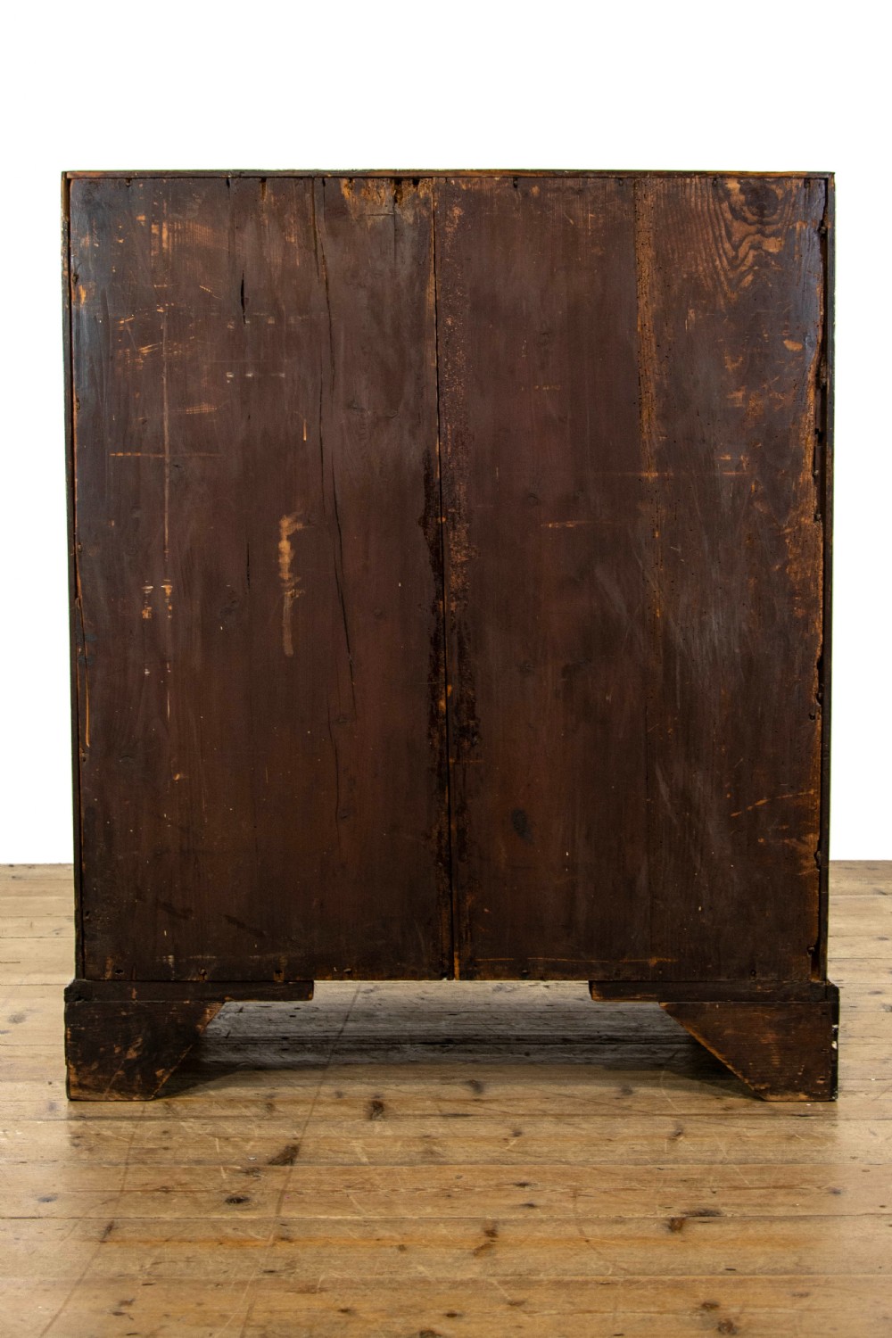 Antique George III Mahogany Bureau View X