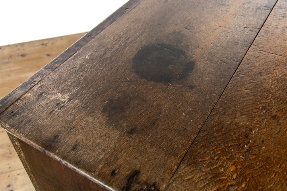 Antique 18th Century Oak Dresser Base View V