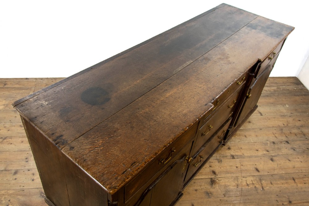 Antique 18th Century Oak Dresser Base View VIII